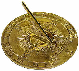 Brass Nautical Sundial