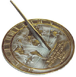 Brass Earth Sundial