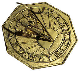 Brass Classic Octagonal Sundial