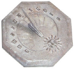 Mediterranean Cast Iron Sundial