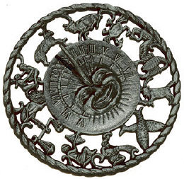 Astro Cast Iron Sundial