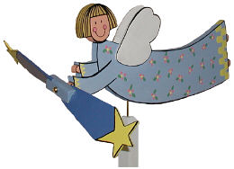 Garden Angel Whirligig