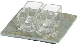 Slate Votive Holder