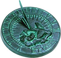 Rome 2532 Cast Iron Hummingbird Sundial