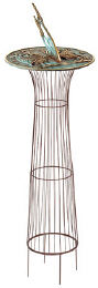 Wire Frame Sundial Pedestal Base