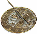 Brass Thoreau Sundial
