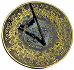 Brass Seasons Sundial