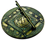 Season Cast Bronze Sundial