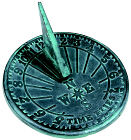 Numbers Cast Iron Sundial