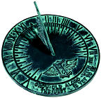 New Salem Cast Iron Sundial
