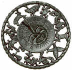 Astro Cast Iron Sundial