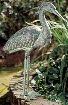 Achla HSB01 Stately Blue Heron