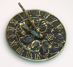 Rome 2306 Brass Grapevine Sundial