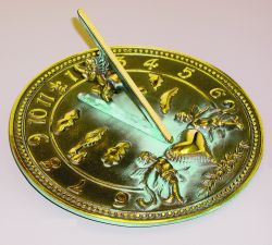 Rome 2316 Brass Cherub Sundial