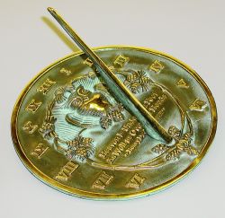 Rome 2329 Brass Thoreau Sundial