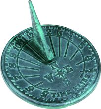 Rome 2520 Cast Iron Numbers Sundial