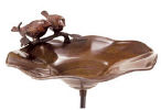 Achla Antiqued Birdbath with Birds