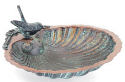 Achla Scallop Shell Birdbath